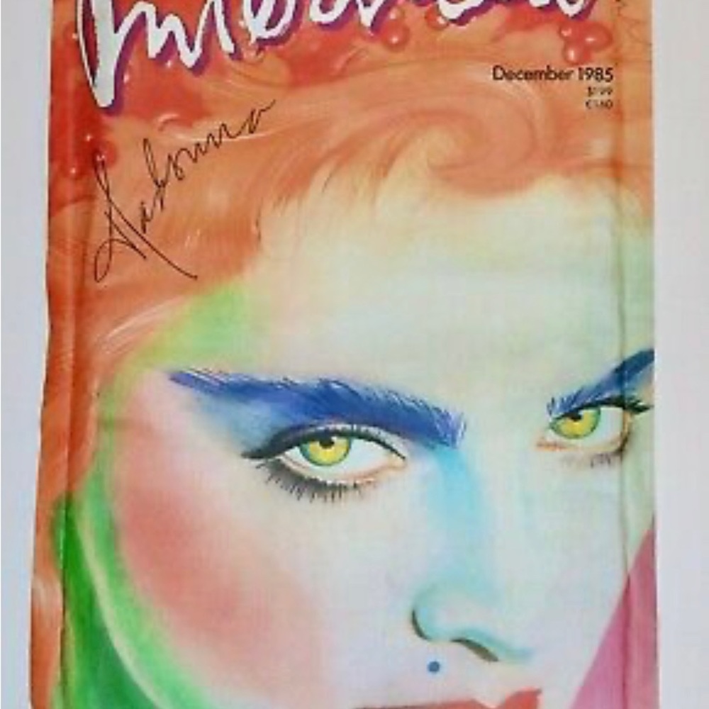MADONNA magazine unopened Sealed Interview Magazine X Gucci